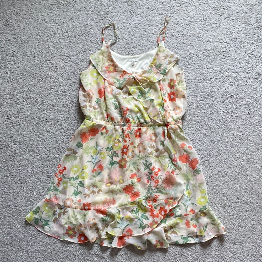 Maurices floral spaghetti strap dress